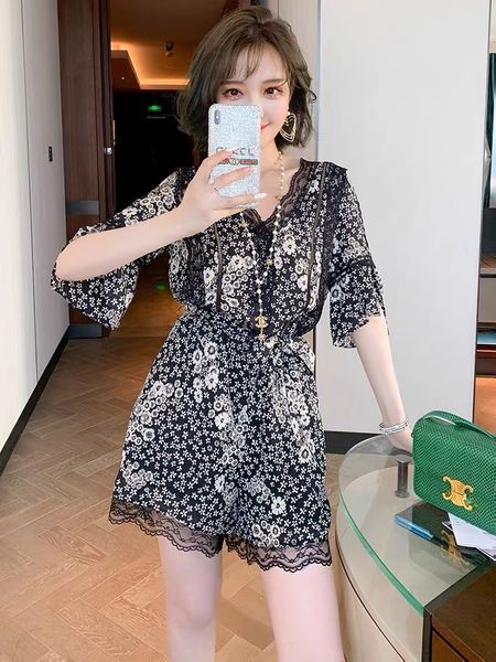 

miuco vacation style belt waist-closed large skirt elegant elegant printed dress dress women's 2020 summer new, Gray