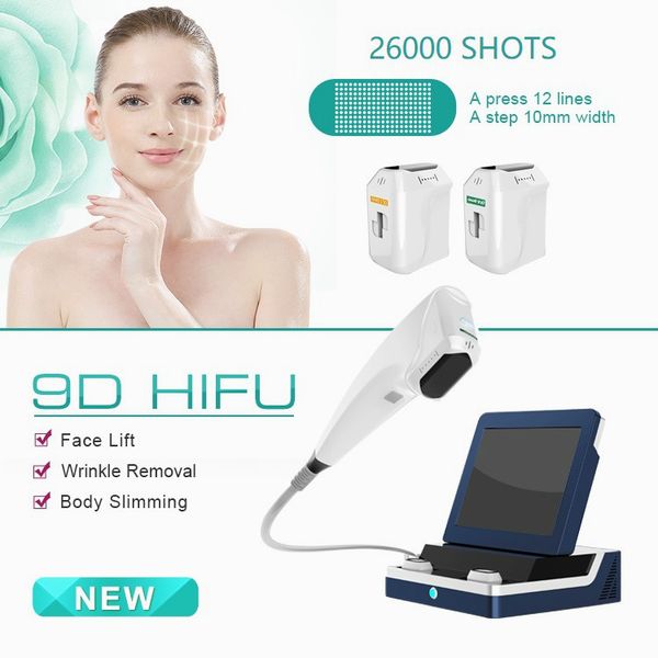 

portable 3d hifu face lifting skin tightening body slimming wrinkle removal hifu beauty equipment salon use