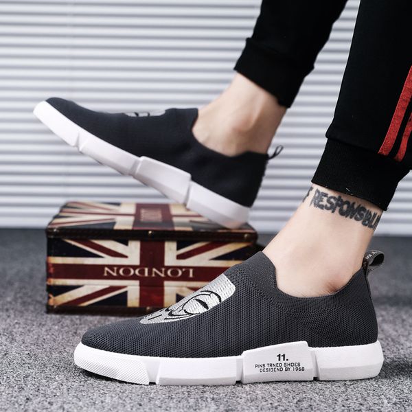 

men light sapato de solid fashion mesh sale casuales man 39 men fashion shoe sapatos red male shoes comfortable summer zapatos, Black