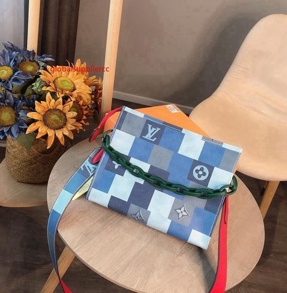 

luxury women fashion shoulder messenger women leather clutch crossbody bag chain clutch leather handbags - 1569