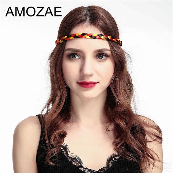 

кубок парик новых женщин vintage оголовье плетенка диапазон волос amozae девушка корея стиль оголовье lady аксессуары для волос world flag п
