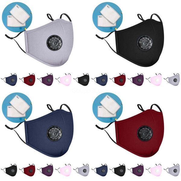 

2020 sponge face masks black cyliong nti-dust woman men designer masks fashion printed black washable face mask 5 styles#722
