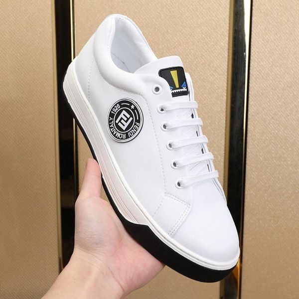 

new arrival mens shoes fashion classic footwears sports lace -up plus size casual men shoes luxury sneakers with origin box, Black
