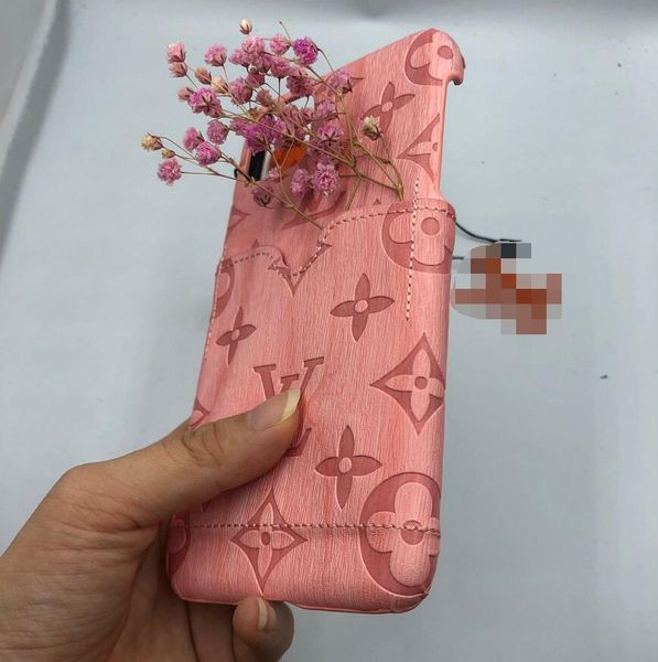 

fashion phone cases for iphone 11 pro max xr xs max 7/8 plus pu leather fashion models phone back for samsung s10 s20 plus note 8 9 10p