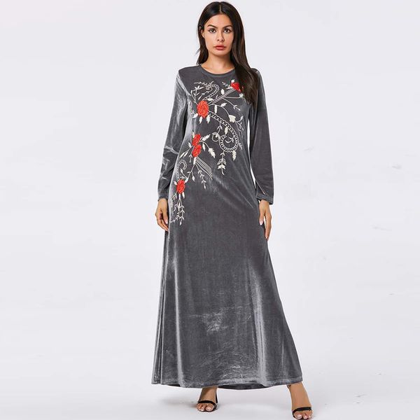 

velvet abaya kaftan dubai muslim dress turkish islamic clothing abayas for women hijab dresses caftan elbise robe djelaba femme