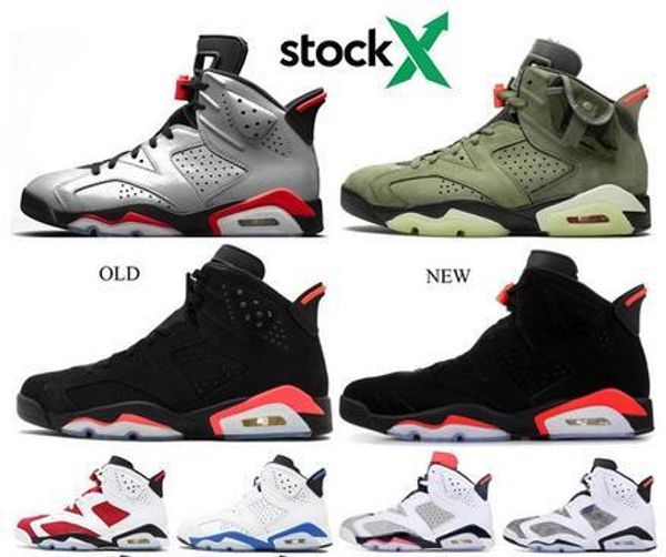 

travis scotts x 6 medium olive 6s men basketball shoes unc tinker black infrared cactus jack sport blue oregon mens sports sneaker 7-13