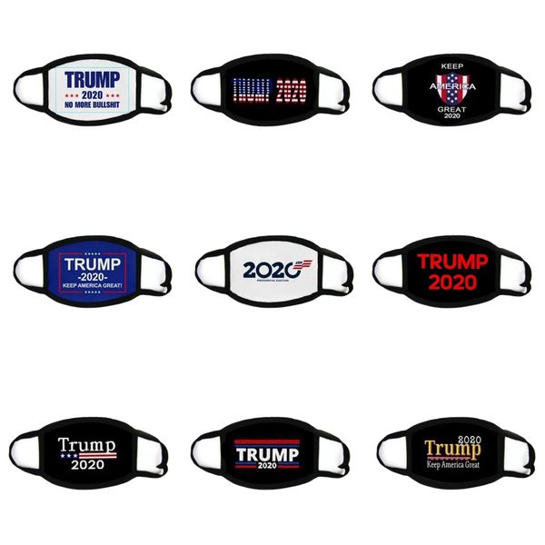 

2020 trump mask american election supplies printing us flag masks dust-proof washable mask er cycling protective mouth masks gga3399-4#788