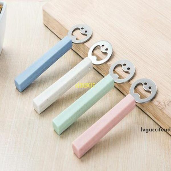 

stainless steel smiley face beer opener