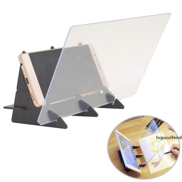 

2019 children optical reflection tracing painting board copy pad anime paint art drawing sketching tool