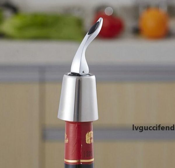 

home stainless steel vacuum sealed red wine storage bottle ser sealer saver preserver champagne closures lids caps home bar tool
