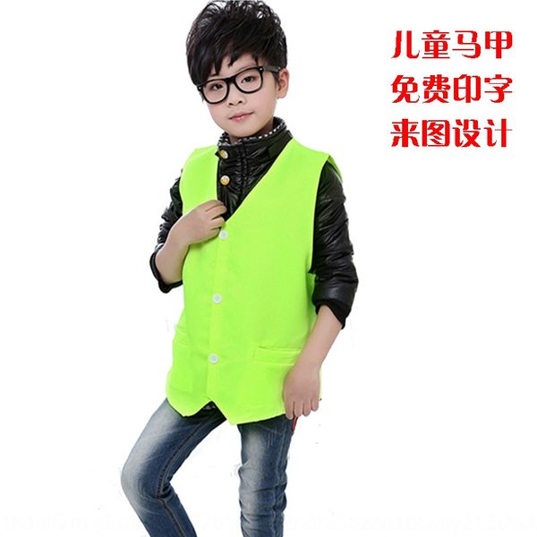 

ijjan детской рекламы настроена t- доброволец печати детской рекламы заказного жилет футболка вестты футболка доброволец жилет напеча, Black;white