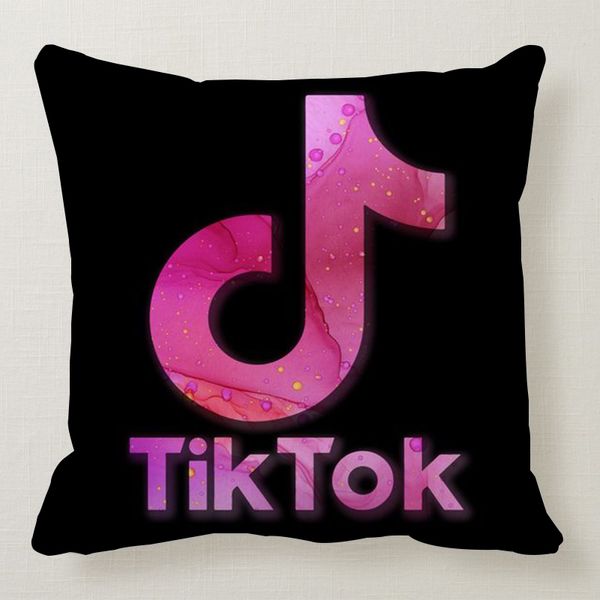 Pillow Cover Tik Tok Home Decor Pillowcase Square Size 18Inch18Inch