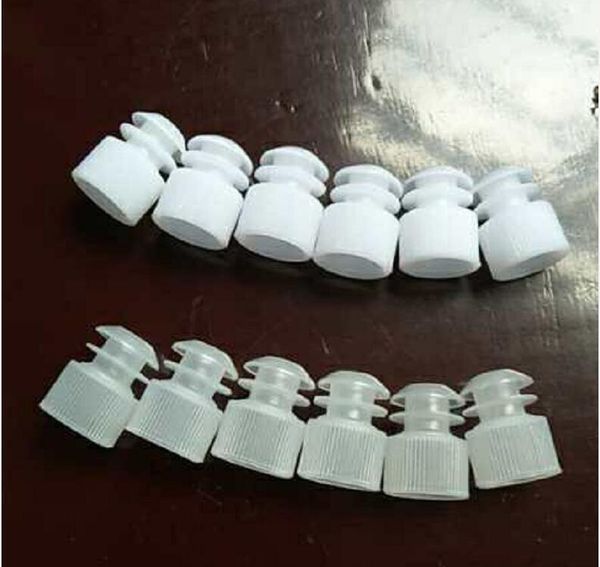 

12mm/13mm plastic white flange caps ser for ps test tube 13mm dia disposable hard plastic test tube