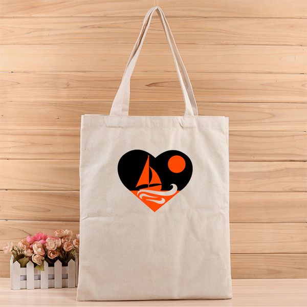 

творческое сердце sea мода девушки и женщины случайный холст сумки костюм для магазинов, подарков, свадьба, день рождения или что-нибудь еще