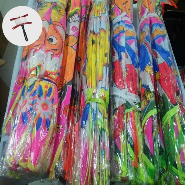 

children's one meter large various cartoon patterns colorful new kite toy toy kite line