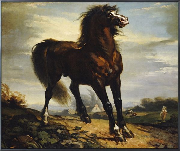 

famous art painting black horse oil arts wall decor for living room picture custom
