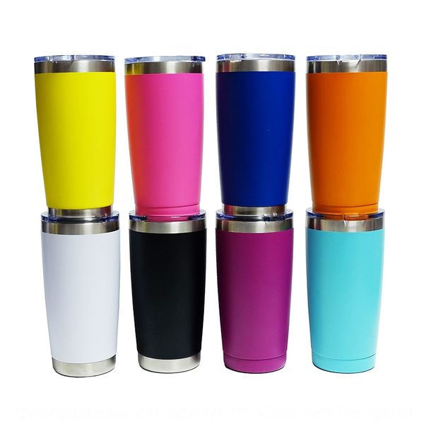 

20oz car double-layer stainless steel ice bully outdoor 20oz auto mug portable car cup gift cup