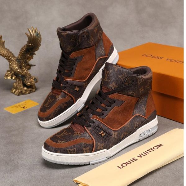

53 men's designer casual sports shoes, luxury trendy travel casual shoes, sports shoes. fast delivery in original box packaging, Black
