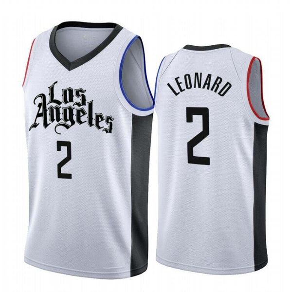 

menlaclippers ## 2 # основных ключевых игроки белых майки для баскетбола, свингеры белой майки швейных трикотажных изделий баскетбола, Black
