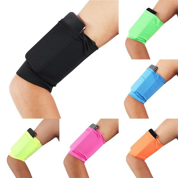 

cell phone bag armband outdoor universal mobile phone case bag hight elastic breathable jogging cellphone arm band new