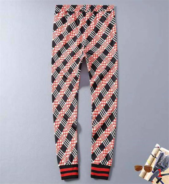 

new stylish mens pants track striped drawstring sport pants casual joggers trouse sweatpants asian size m-3xl, Black
