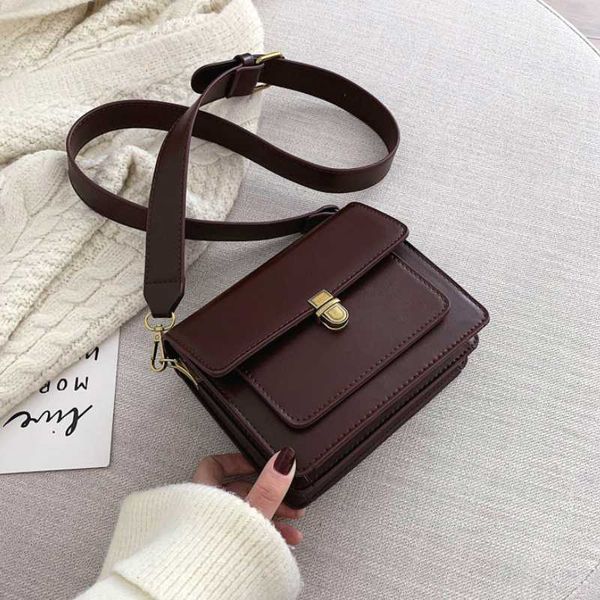 

women mini solid color pu leather crossbody bags 2020 lock shoulder messenger bag travel small handbags and purse female