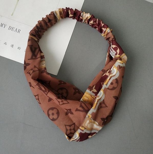

20ss designerheadband elastic women brandheadbands girl letter retro turban luxury hair bands hair accessories gifts headwraps zx 2020534k, Silver