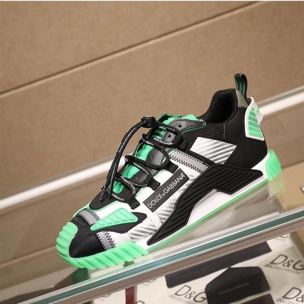 

2020 brand designer high-quality men's casual sports shoes, outdoor casual shoes, with original box packaging size 38--45. 0053, Black