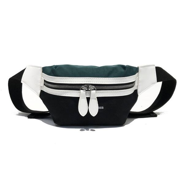 

canvas waist bag women chest bum hip belly money banana belt bag ladies fanny pack green bumbag pouch black waistbag packs 499