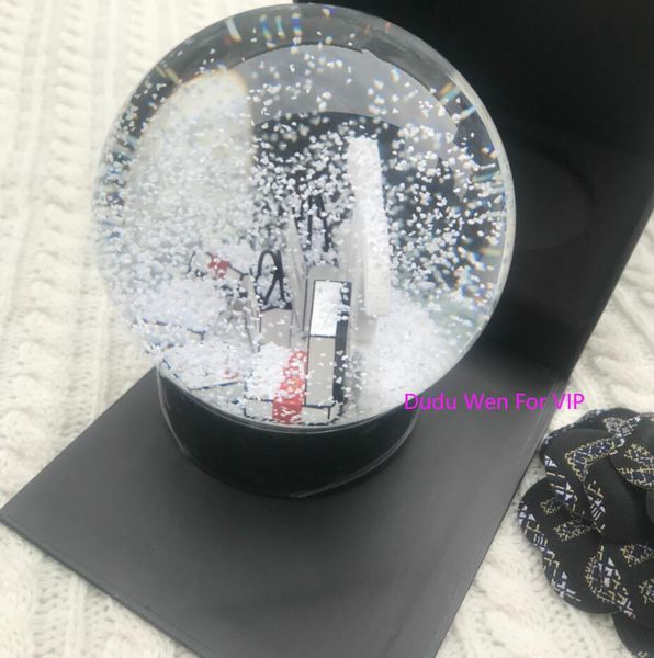 

2020 c collection snow bottle aniversary theme vip globe luxury black bottom special gift novelty limited gift customer for decorate