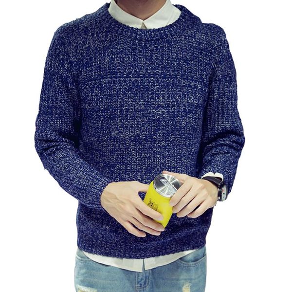 

горячие мужчины свитер осень зима с длинным рукавом o-образным вырезом тонкий пуловеры casual большой размер твердые высокого качества мода, White;black