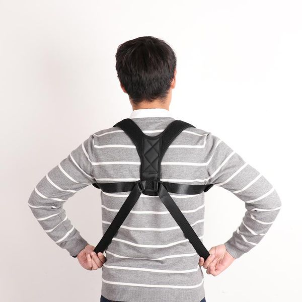 

clavicle posture corrector children back support belt corset orthopedic brace shoulder correct back support, Black;blue