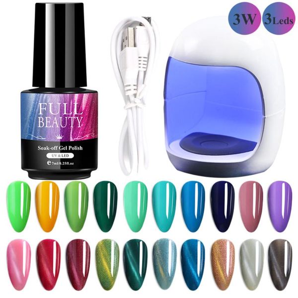 

pro uv led lamp nail dryer set portable sunlight infrared sensor curing all gel varnish manicure nail art equipment tools ji1579