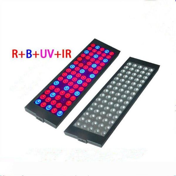

15w 75led r+b+uv+ir led plant grow light aquarium light full spectrum greenhouse hydroponics vegetable flower plant grow light lamp