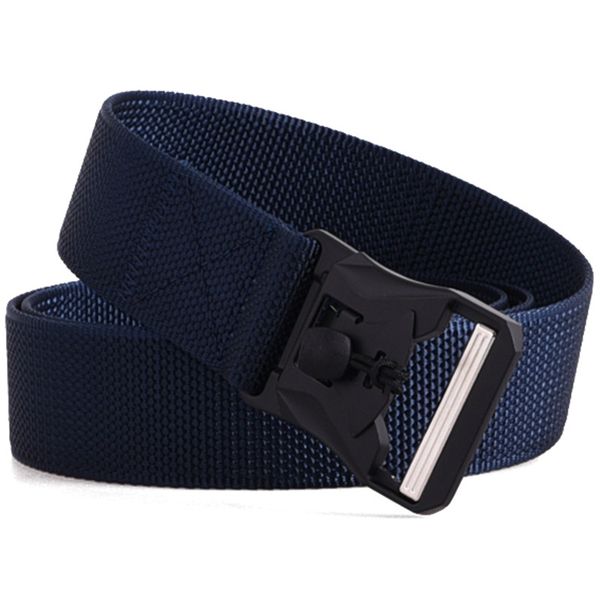 

magnet buckle canvas belt for men 3.8cm width/120cm length, Black;brown