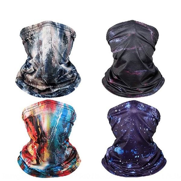 

hwryi new 3d digital printing outdoor riding multi-purpose new magic 3d digital printing outdoor riding mask magic scarf multi-purpose scarf, Black