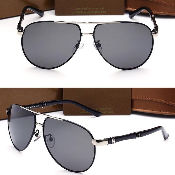 

2020 Brand Sunglasses New Sun Glasses Brand Designer Metal Square Shape Retro Men Designer Brand Sunglasses Lens Eyewear with Original Cases