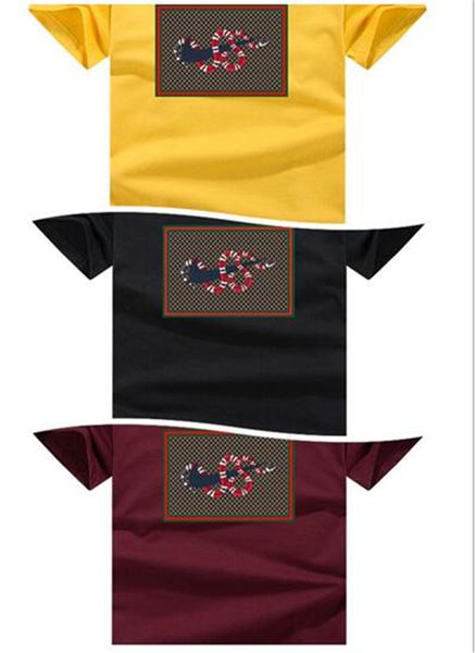 

2017 новая мода марка одежда 3d печати футболки o шеи короткими рукавами хлопок футболка мужская повседневная человек тройники мужские tops, White