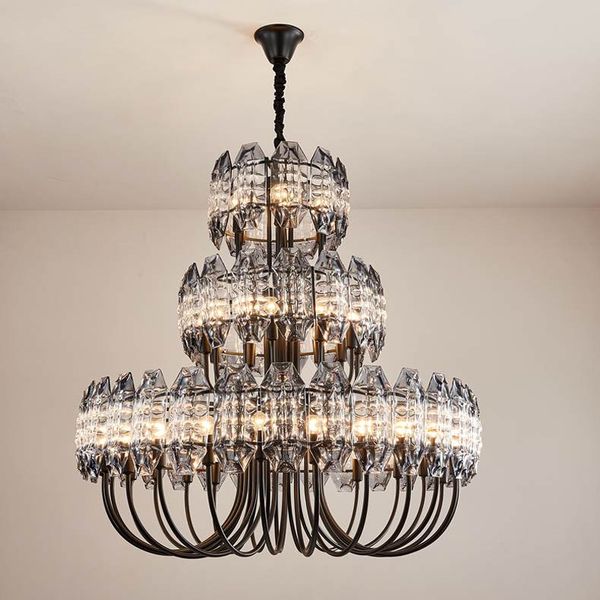 

nordic living room decoration crystal lamp l bedroom dining chandelier lighting modern crystal chandeliers creative pendant lamps