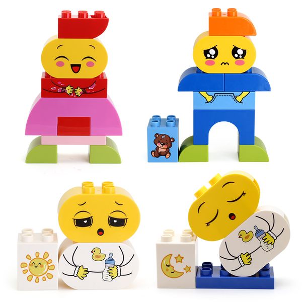 

my little emotions building block block assembly educational toy for child gift 03