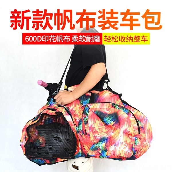 

children's balance car canvas storage canvas scooter whole car scooter stroller loading satchel portable handbag storage bag