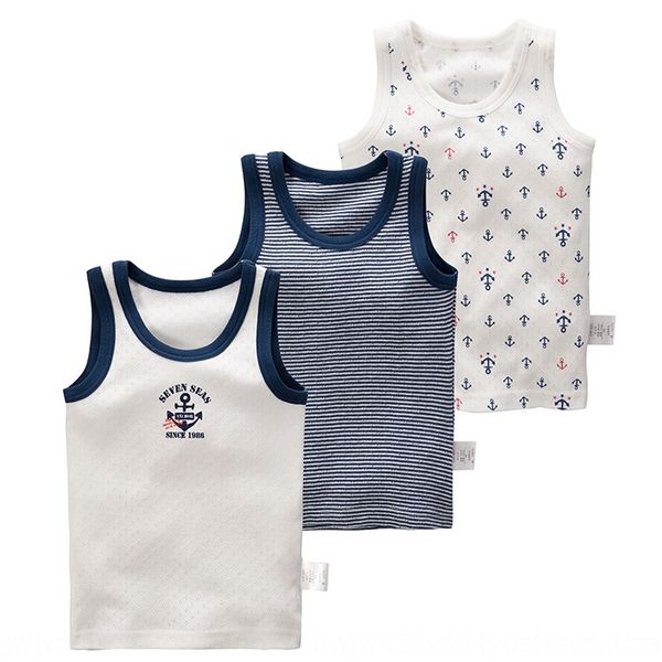 

ef0eu 20 лет songyou xisongwu navy якорь всесезонный сетки полого детские хлопковые дышащие i-образных препоны большого среднего жилет жилет, Blue