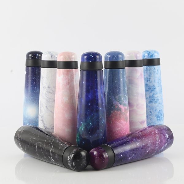 

304 stainless steel sports kettle creative gift marble coke bottle cup creative gift thermos cupmarble thermos cup