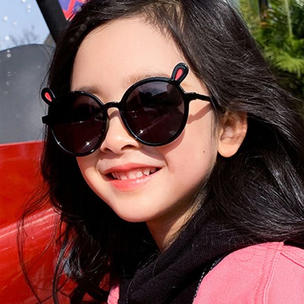 

uwktk little rabbit children's sun 2020 new baby rabbit protective sun sunglasses sunglasses ears fashionable boys and girls personaliz, Blue