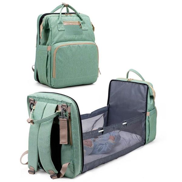 

portable diaper bag baby travel backapack baby bed diaper changing table pads for mom dad