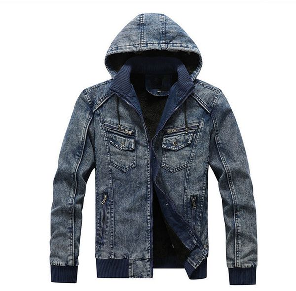 

лоскутное скейтборд с капюшоном мужские куртки деним с длинным рукавом повседневные осень зима high street горячие продаем пальто, Black;brown