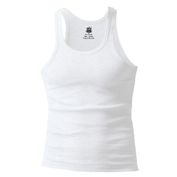 

мужская хлопок летом нить стрейч камзол жилет жилет пригонки спорта подтяжк хлопка майка препятствие мужчин i-образный, White;black