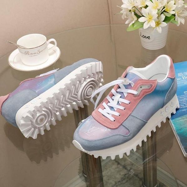 

женская мода повседневная обувь с коробкой, роскошные женские спортивные туфли из натуральной кожи кроссовки womens дышащая обувь для теннис, Black