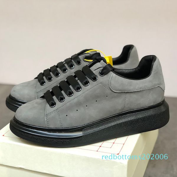 

designer men women platform sneaker casual shoes fashion luminous fluorescent shoe snake back leather chaussures pour hommes t01, Black