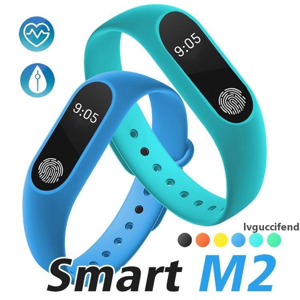

m2 fitness tracker watch band heart rate monitor waterproof activity tracker smart bracelet pedometer call remind health with package